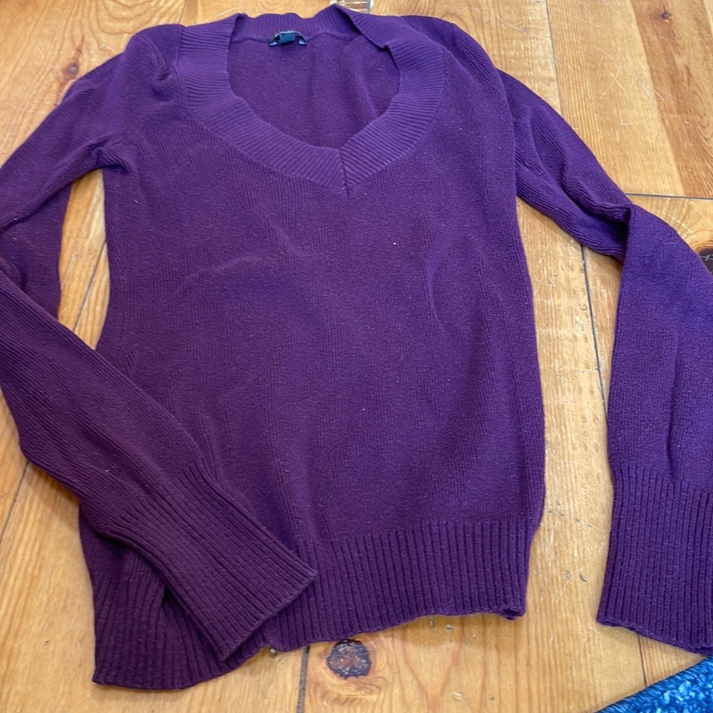 Express V neck sweater